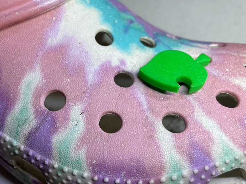 Animal Crossing Leaf Croc Charm