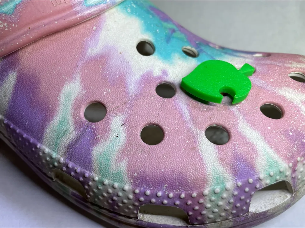 Animal Crossing Leaf Croc Charm by 3Devious - MakerWorld