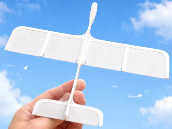 Planeur volant dès la sortie de l'imprimante