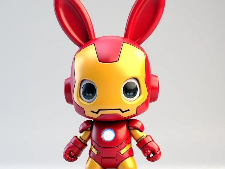 Iron Man Marvel / Easter Bunny / Edition / Chibi