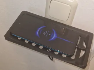 Schuko Phone Charger Mount and Phone Holder