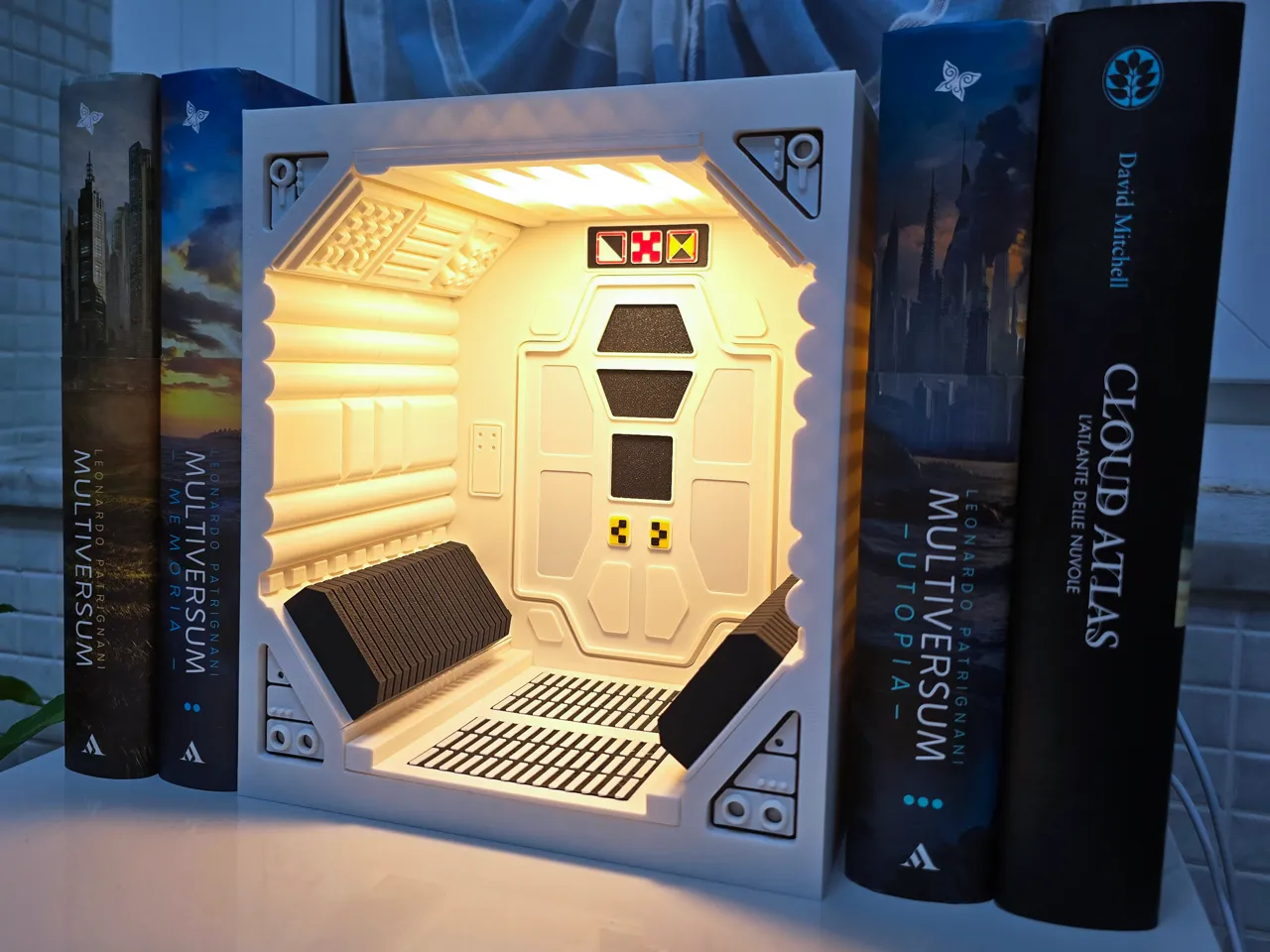 Alien - Nostromo Spaceship Airlock Book Nook view 2