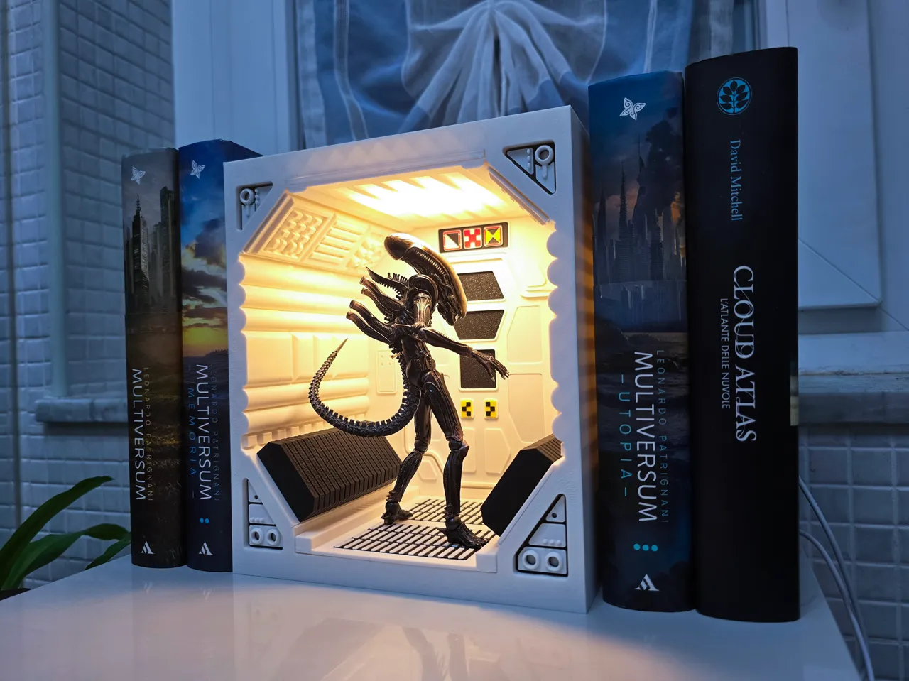 Alien - Nostromo Spaceship Airlock Book Nook view 3