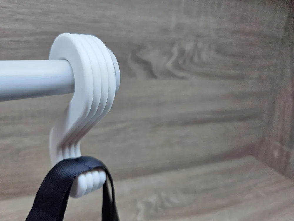 Modern Utility Rail Hooks - Free 3D Print Model - MakerWorld