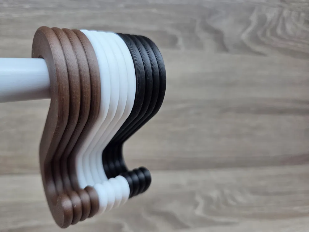 Modern Utility Rail Hooks - Free 3D Print Model - MakerWorld