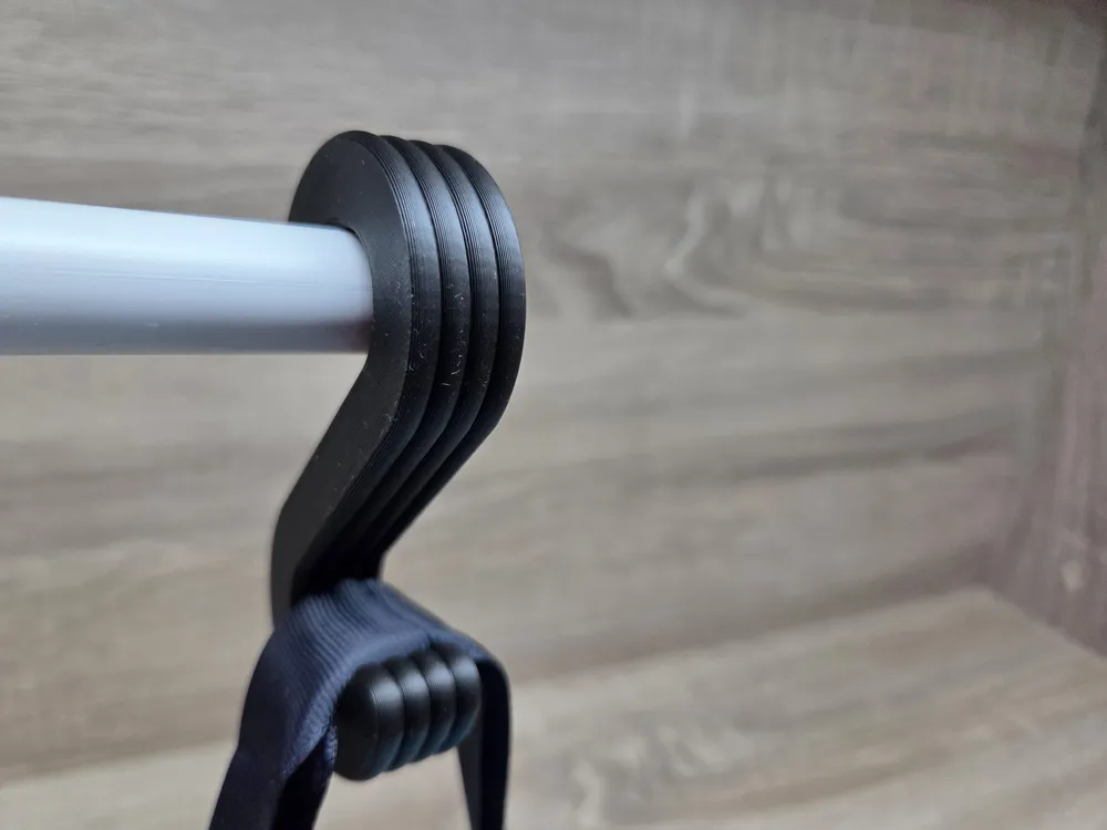 Modern Utility Rail Hooks - Free 3D Print Model - MakerWorld