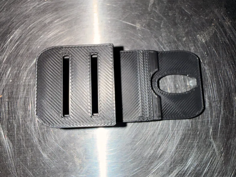 DJI mic 2 license plate mount