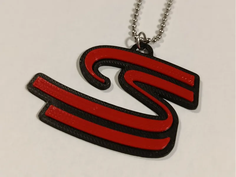 PORTACHIAVI LOGO AYRTON SENNA