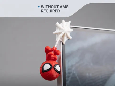 Accesorio para impresora 3D: Spider-Man Monitor Buddy | No AMS — referencia de MakerWorld