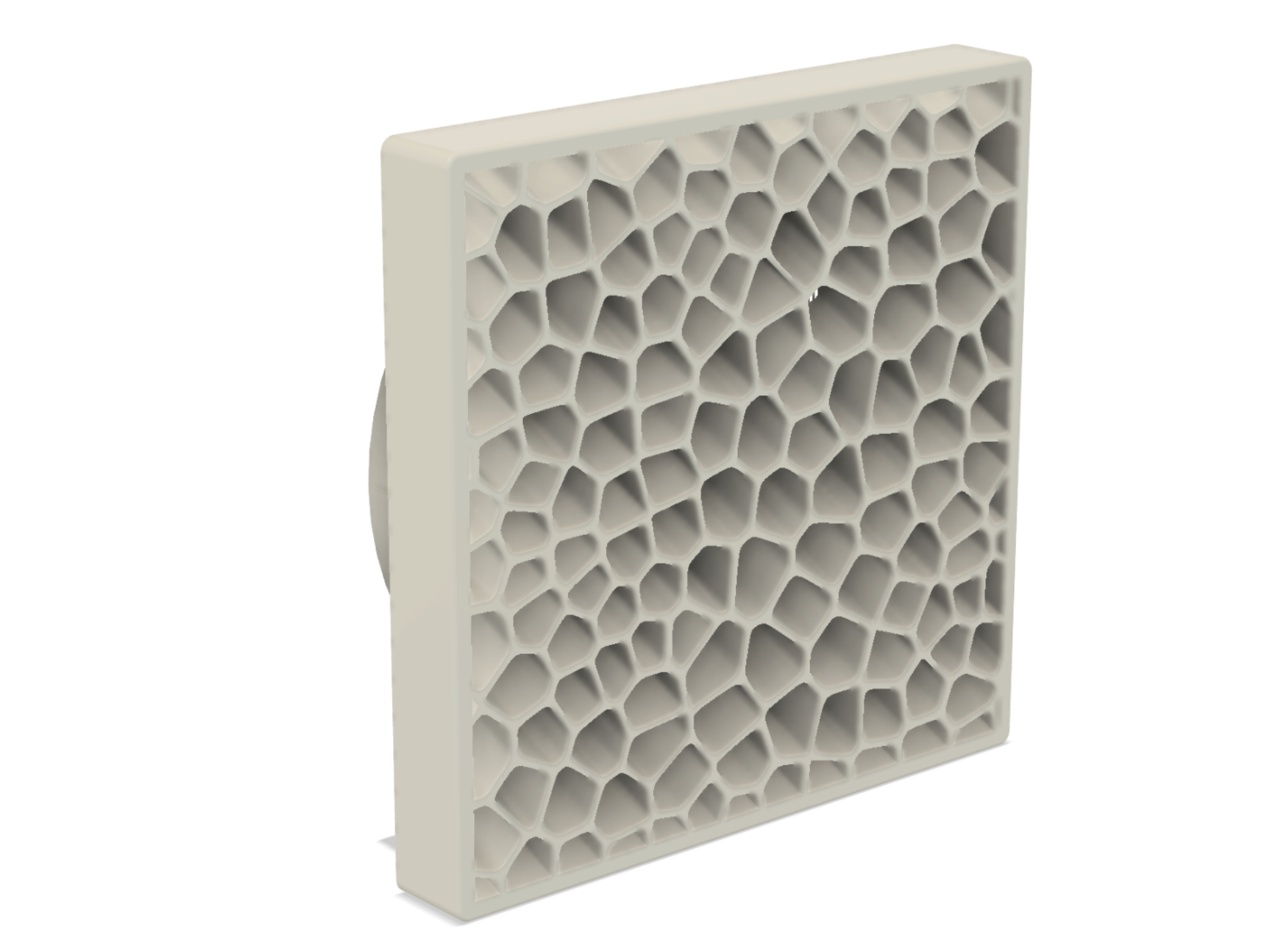 Außen-Lüftungsgitter (Voronoi Style)