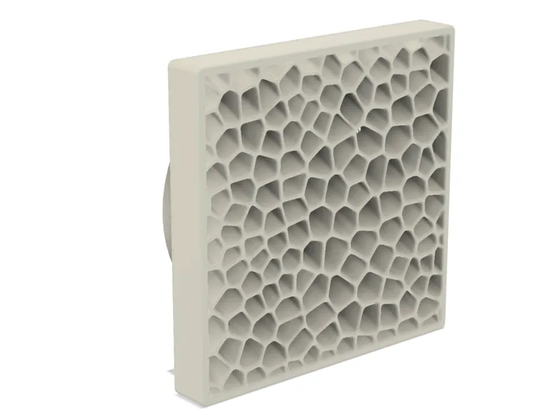 Außen-Lüftungsgitter (Voronoi Style)