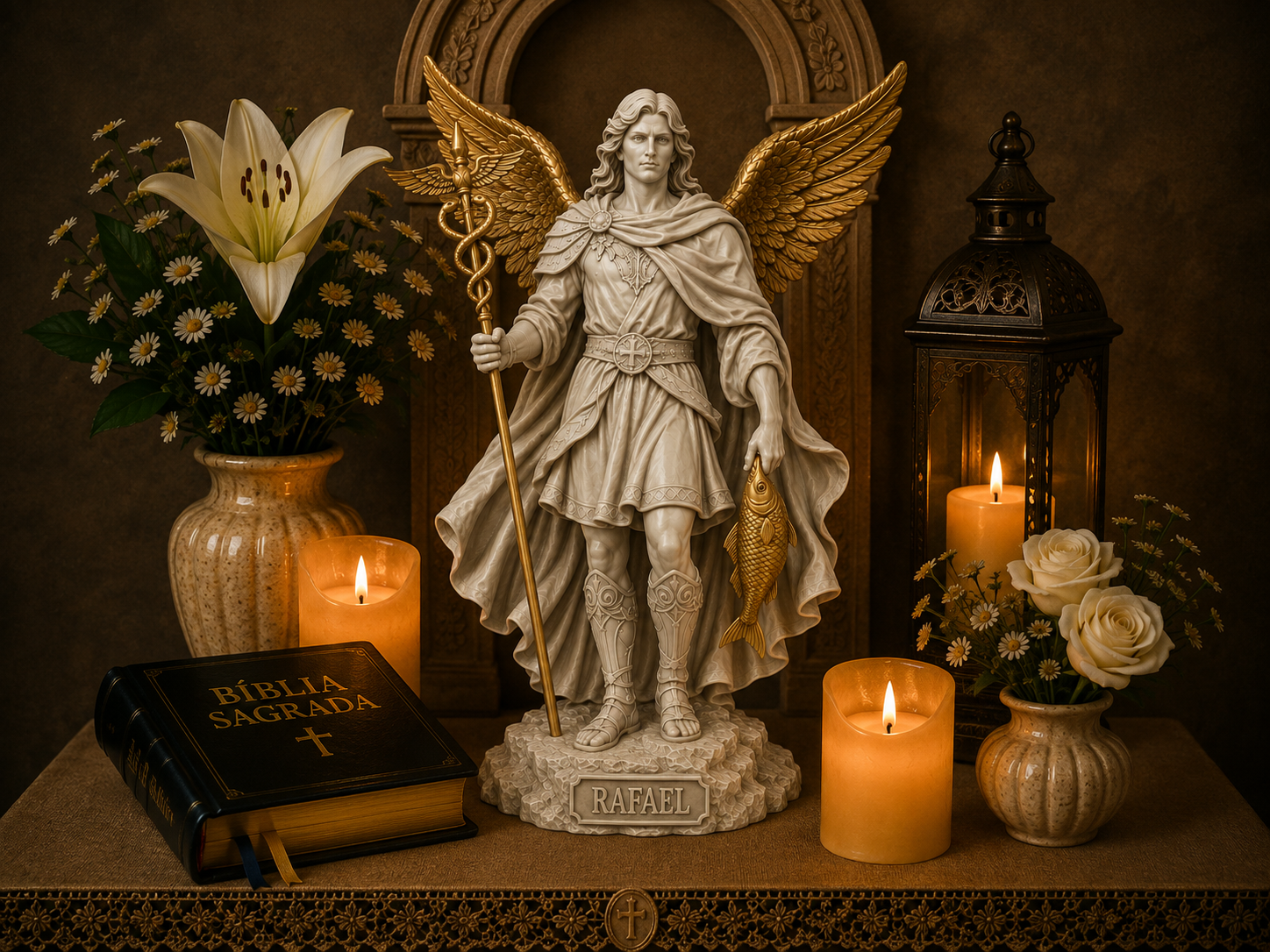 ARCANJO SÃO RAFAEL 3D model