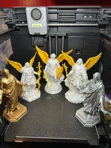 Modelo para impresión 3D: ARCANJO SÃO RAFAEL — vista de referencia 4