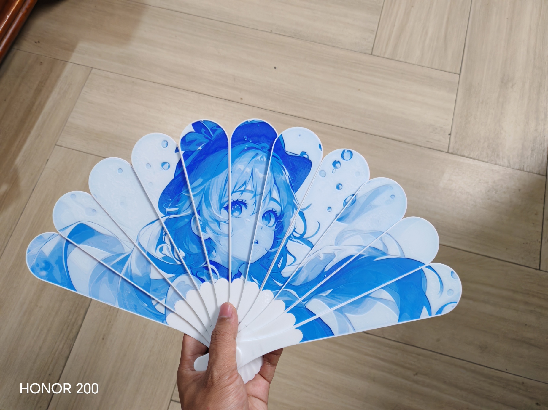 Miniatura 2 do modelo 3D 芙宁娜骨扇