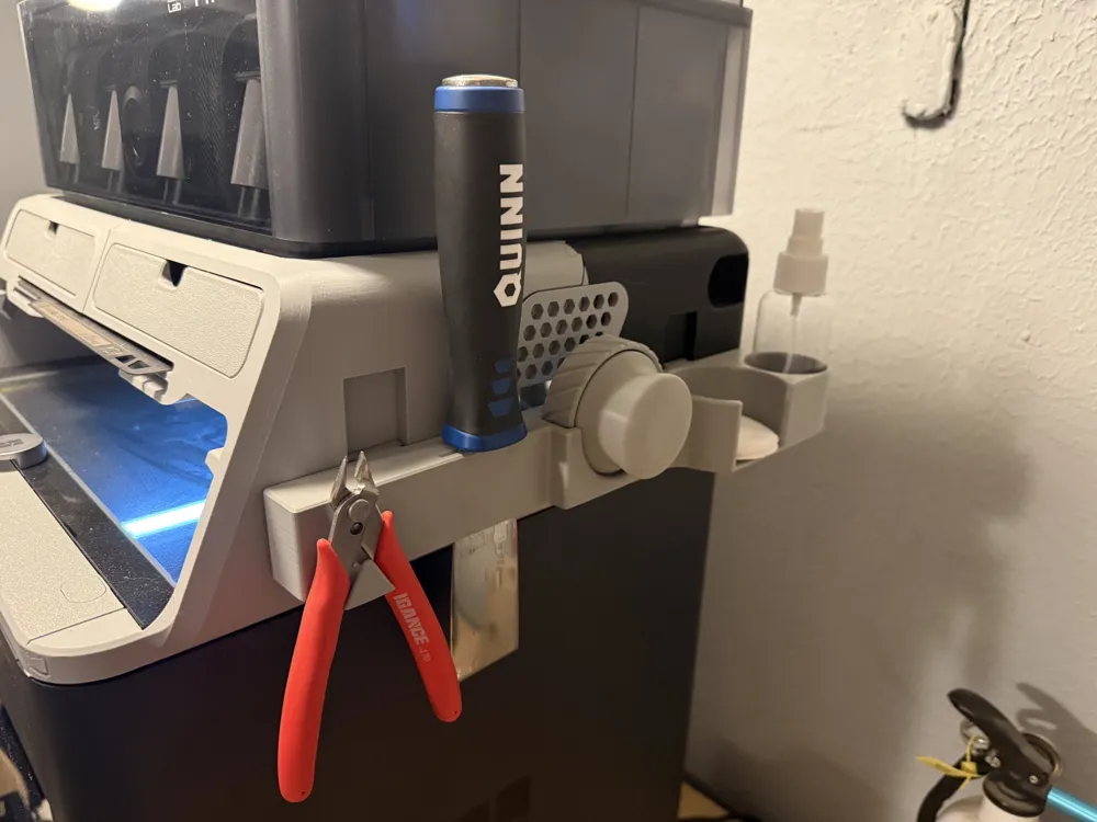 AMS Riser V2 Tool Holder - Free 3D Print Model - MakerWorld