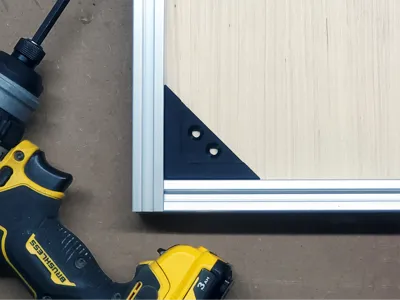 2020 industrial aluminum profile corner brackets\ angle pieces\ cabinet and shelf fixing DIY