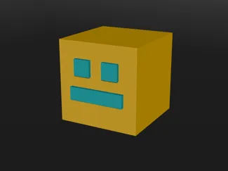 Geometry dash icon (Robtop)