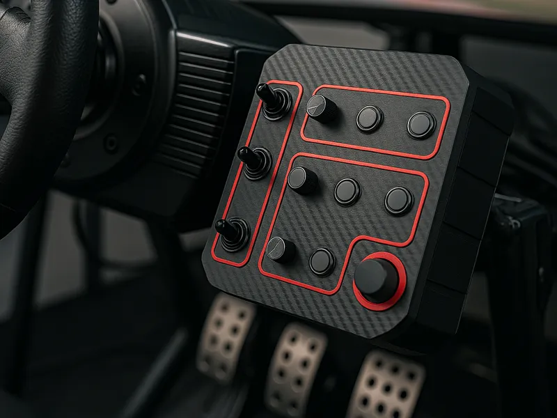 Button box for SimRacing on PC
