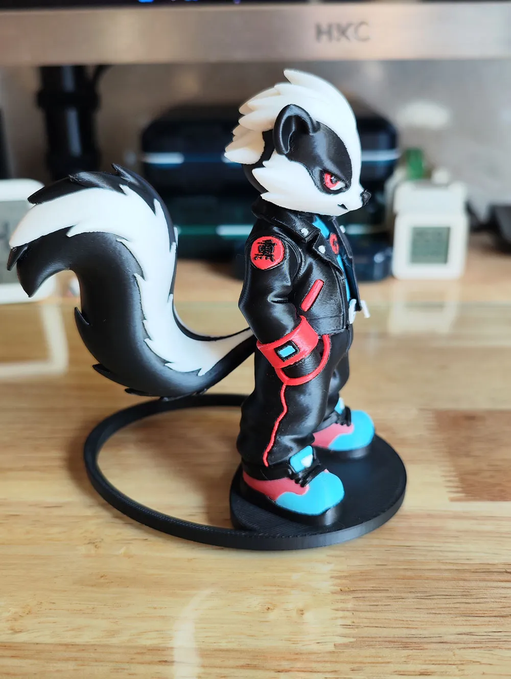[Mu Gong Creations] CMYK Chou Lao Liu Skunk - Mixed/Multi-color/Layered ...