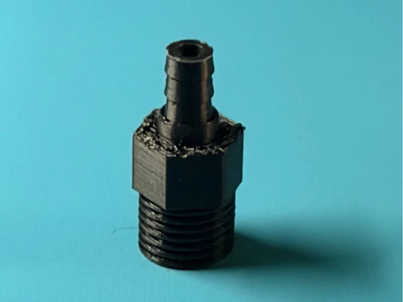 m10x1-3mm barb nozzle