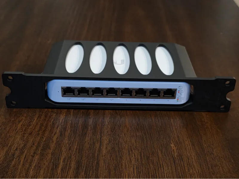 Ubiquiti USW-Lite-8 PoE 10 Inch Rack Bracket UniFi