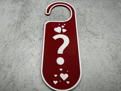 Valentines Door Sign