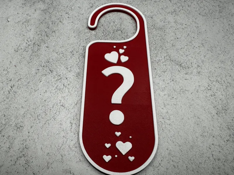 Valentines Door Sign