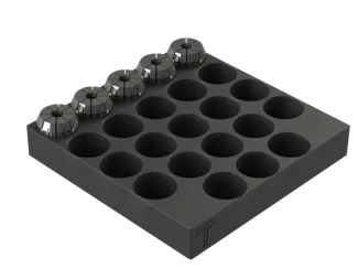 Holder for ER40 collets
