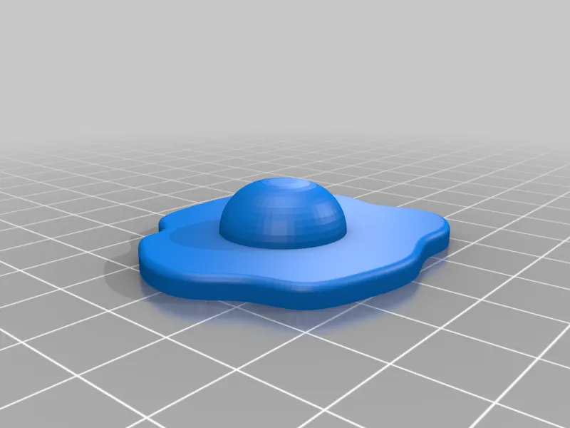 egg fry croc jibbitz by GyuLee MakerWorld