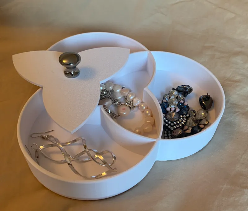 Organizing tray with lid