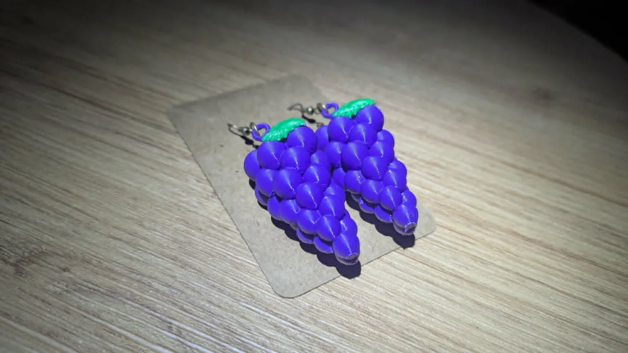 Kyoho Grape Earrings view 3