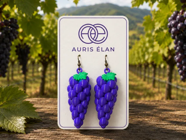 Kyoho Grape Earrings
