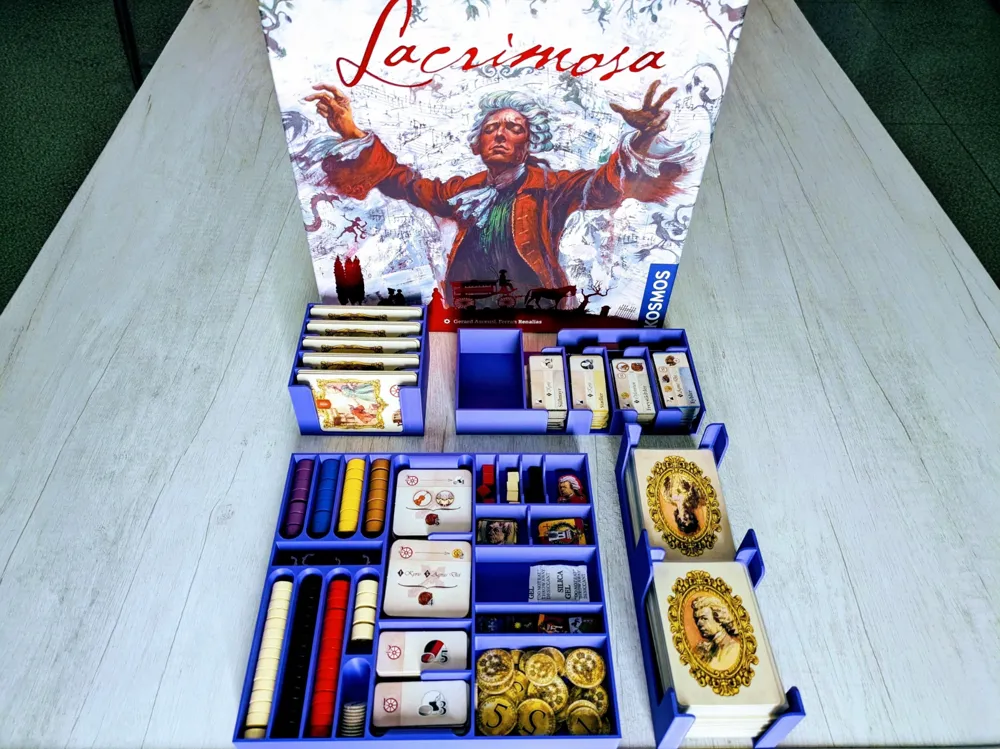 Organizador: Lacrimosa Internal Trays / Inlays. Referencia del modelo original.