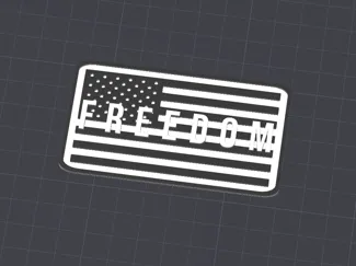 Freedom Patch for Harbor Freight Apache 3800 case