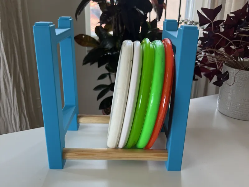 Modular Disc Golf Disc Rack