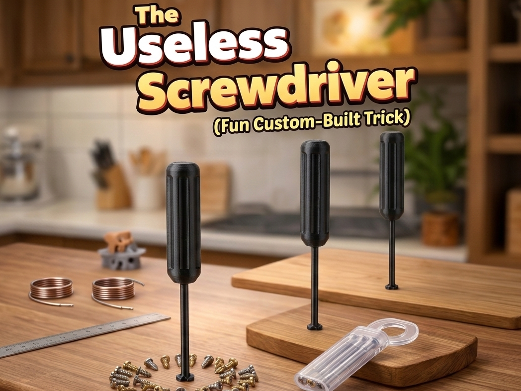 Useless Screwdriver: A Funny Custom Trick