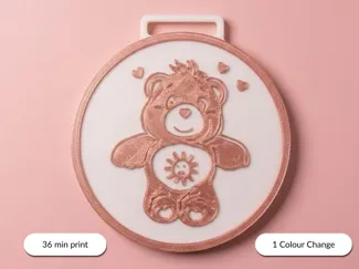 Funshine Carebear medal