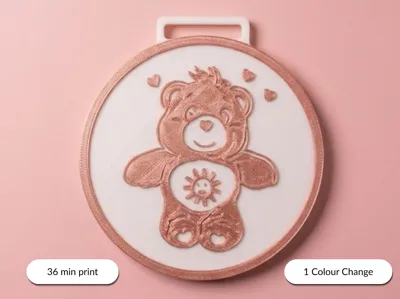 Funshine Carebear medal