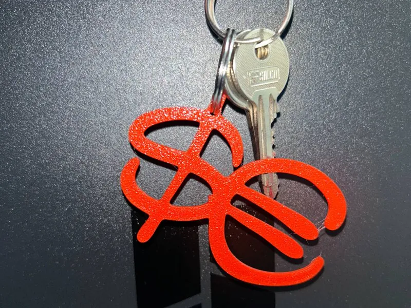 Sfera Ebbasta key-ring 
