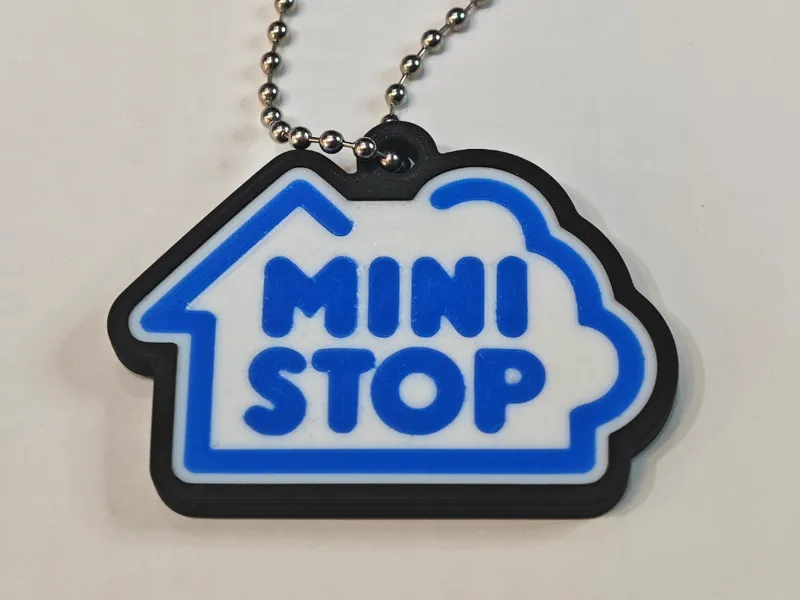 Keychain (MiniStop)Convenience Store keyring Japan