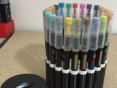 Markers holder plus organizer pot