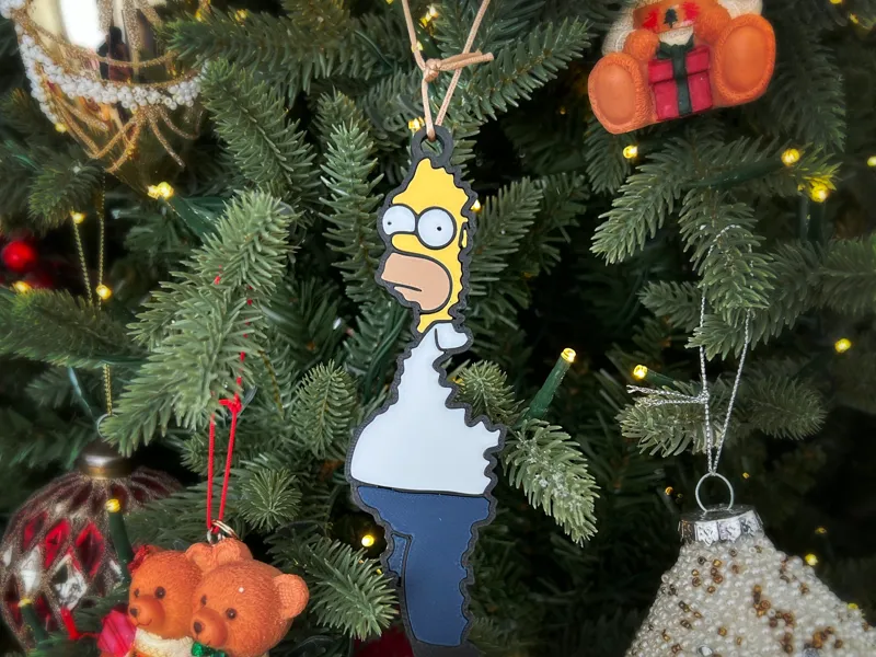 Homer Simpson - Christmas Tree Decoration 