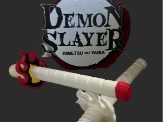 Rengoku Pool Noodle Katana