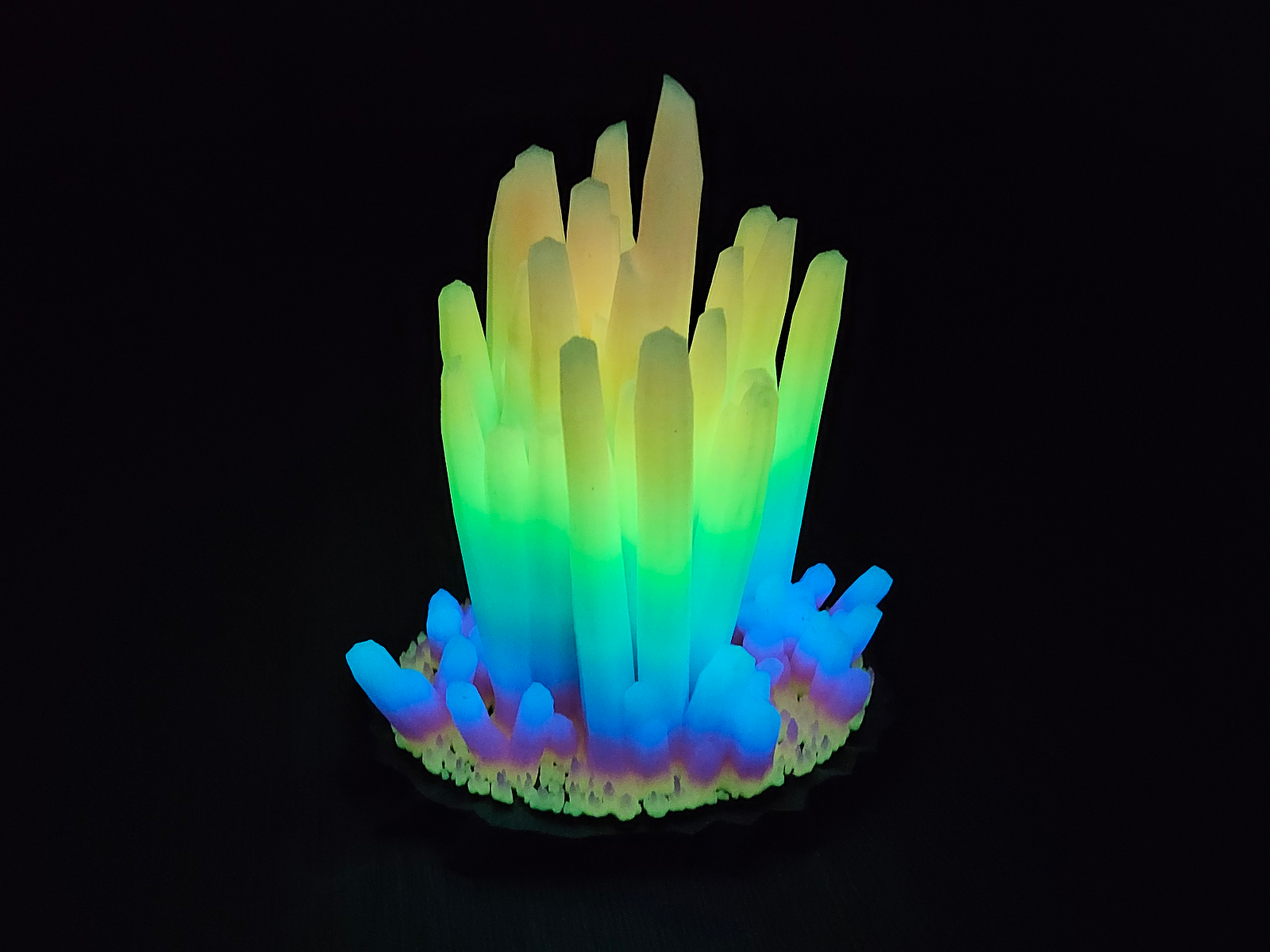 High Polygon Crystal Cluster- One