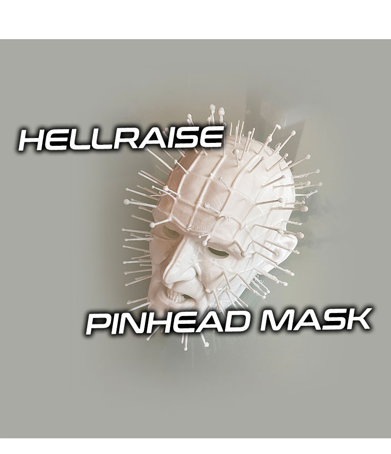 Miniatura 2 do modelo 3D Hellraires Pinhead mask