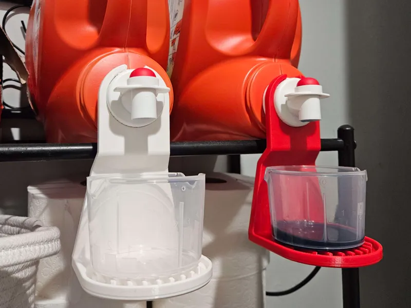 detergent cup holder