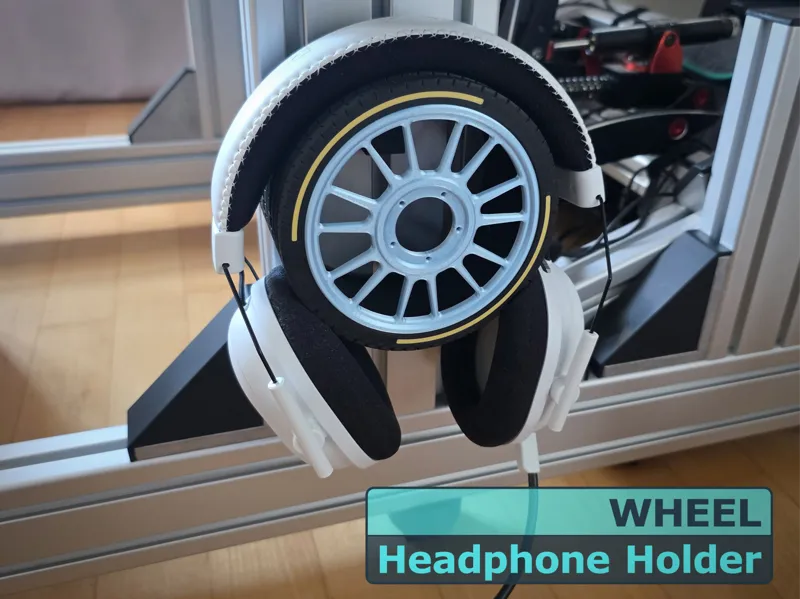 Wheel Headphone Holder