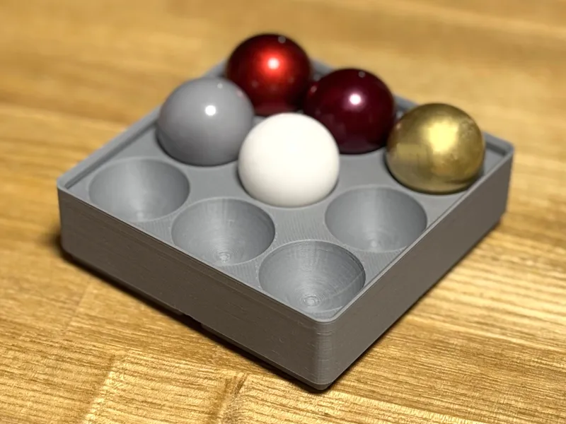 25mm Trackball holder gridfinity