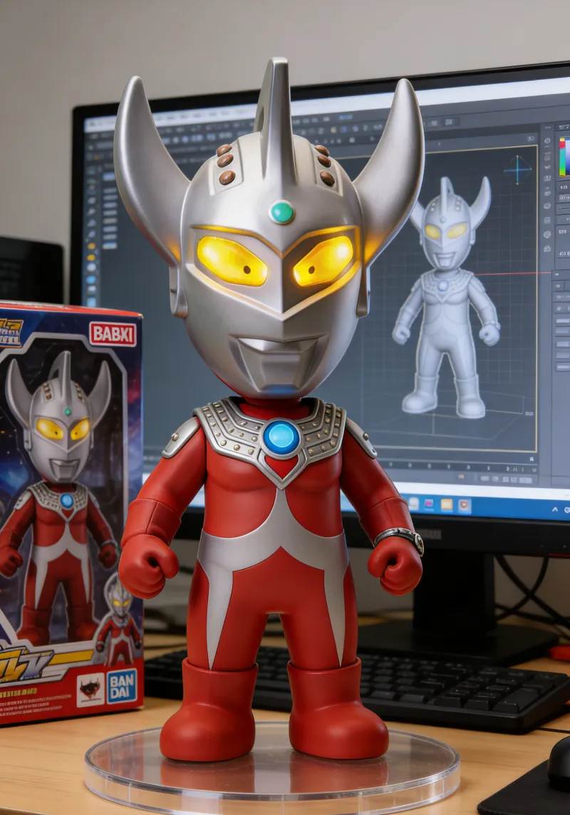 Q版泰罗奥特曼 - 免费 3D 打印模型 - MakerWorld
