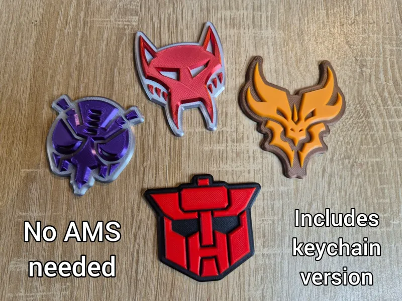Transformers Badges 3D